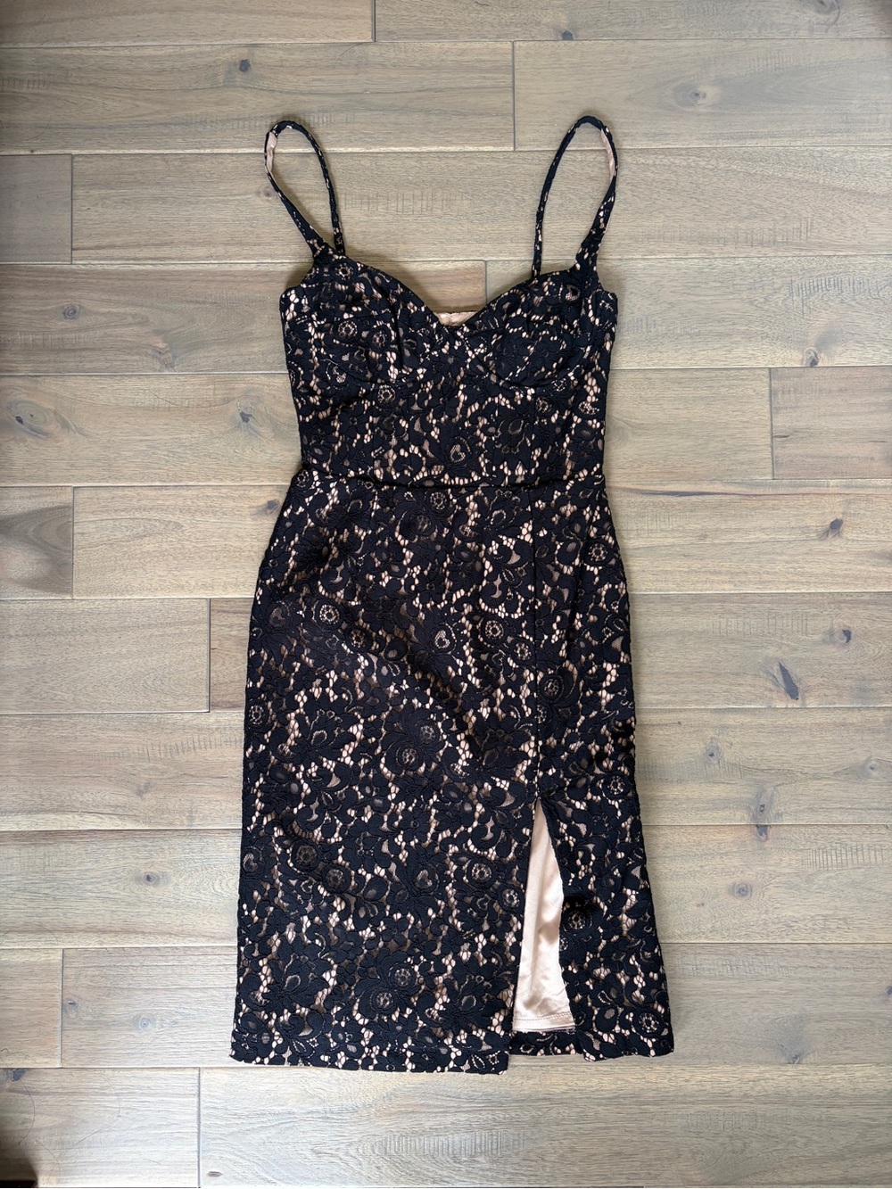 Bardot Lara Lace Body-Con Dress Medium
